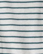 Toddler Waffle Knit Set Made with Organic Cotton in Stripes
, image 3 of 4 slides