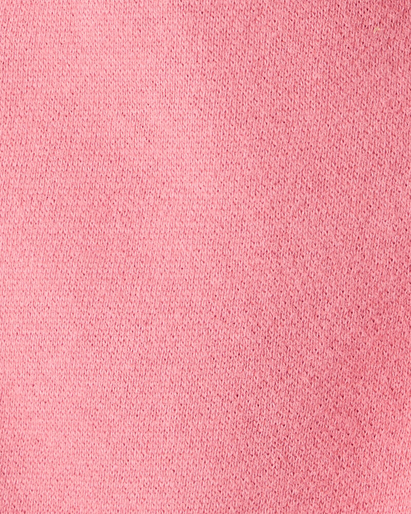 Baby Girl Cotton Pull-On Pants - Pink, image 3 of 4 slides