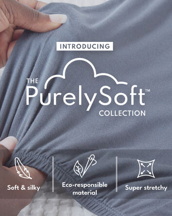 Baby 2-Pack PurelySoft Long-Sleeve Bodysuits, 
