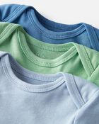 Baby 6-Pack Cotton Rib Bodysuits, image 2 of 4 slides