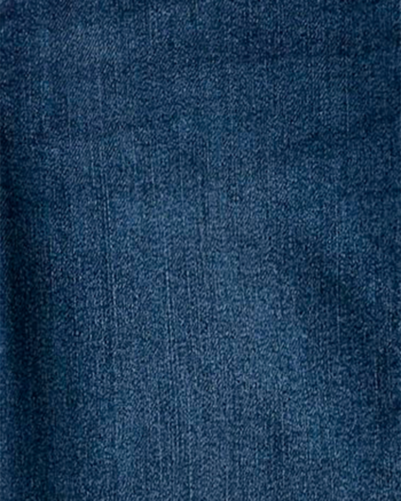 Kid Dark Blue Wash Super Skinny-Leg Jeans, image 3 of 5 slides