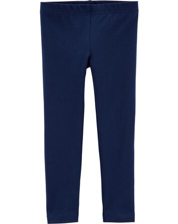 Toddler Navy Leggings, 