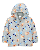 Toddler Bluey Windbreaker Jacket - Grey, image 1 of 3 slides