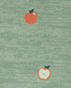 Baby 2-Piece Apple Sweater & Denim Pant Set, image 3 of 4 slides