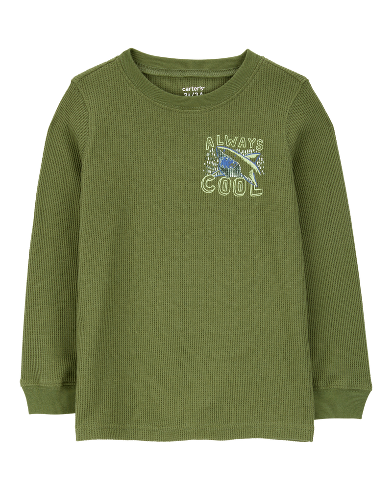 Baby Shark Thermal Graphic Tee, image 1 of 5 slides