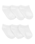 Baby 6-Pack No-Show Socks, image 1 of 3 slides