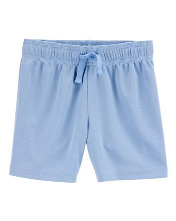 Toddler Active Mesh Shorts - Blue, 