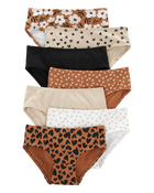 Kid 7-Pack Stretch Cotton Hipster Underwear, image 1 of 2 slides