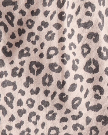 Baby 3-Piece Leopard Little Vest Set - Brown, 