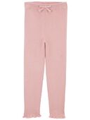 Pink - Toddler Ribbed Sweater Knit Pants