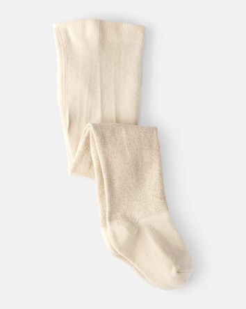 Toddler Girl Tights - Beige, 