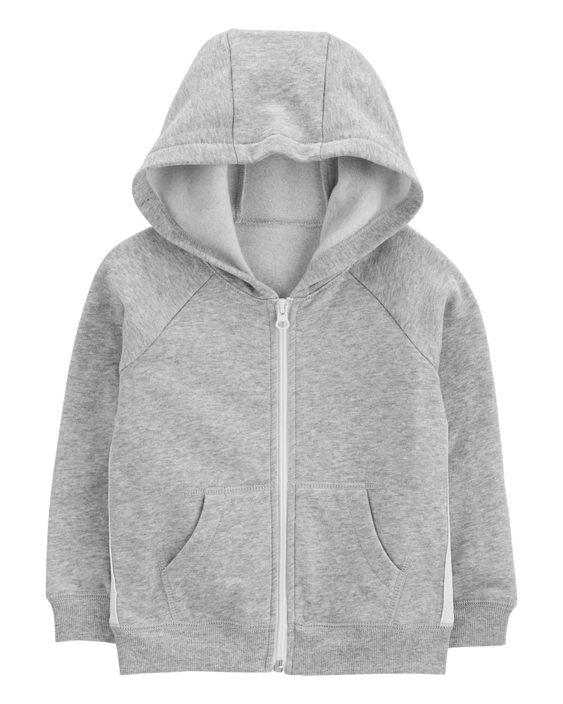 Toddler 2-Piece Zip-Up Fleece Hoodie & Pants Set, image 4 of 10 slides