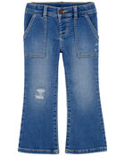 Baby Iconic Denim Flare Jeans, image 1 of 4 slides