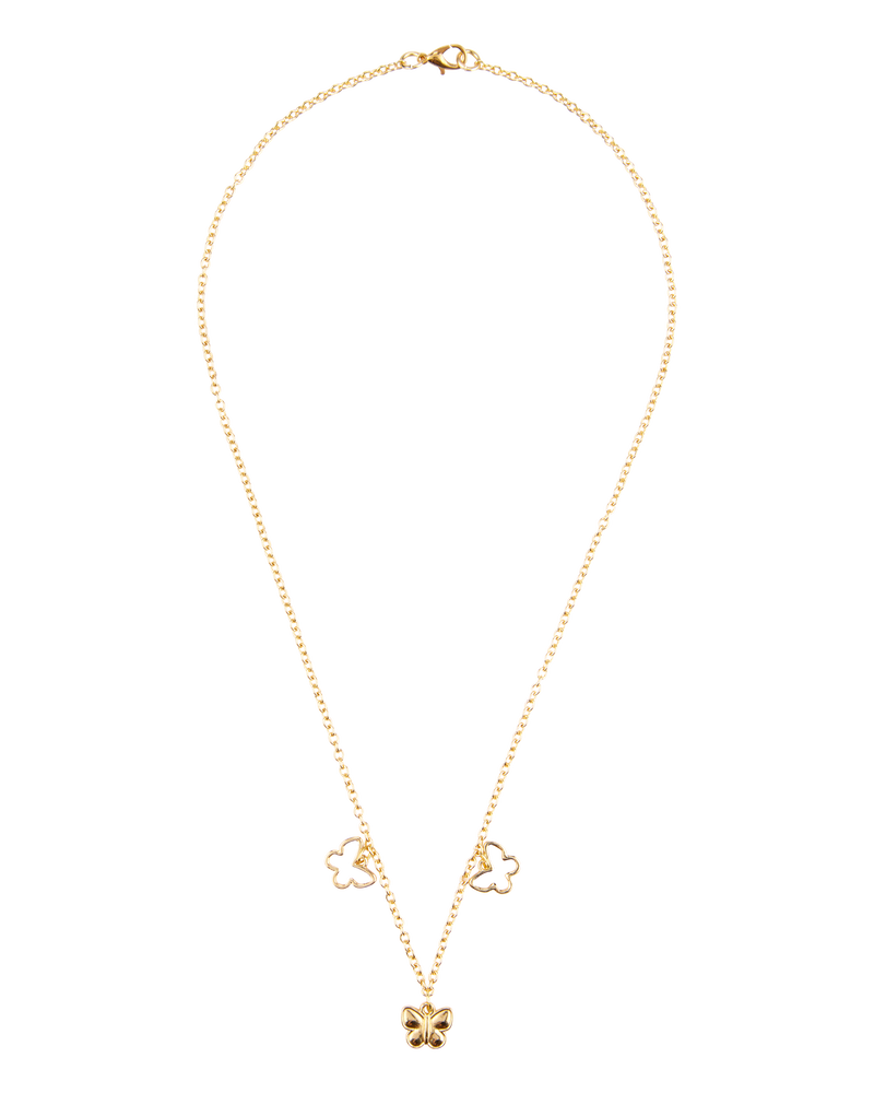 Kid 1-Piece Butterfly Charm Necklace, image 1 of 1 slides