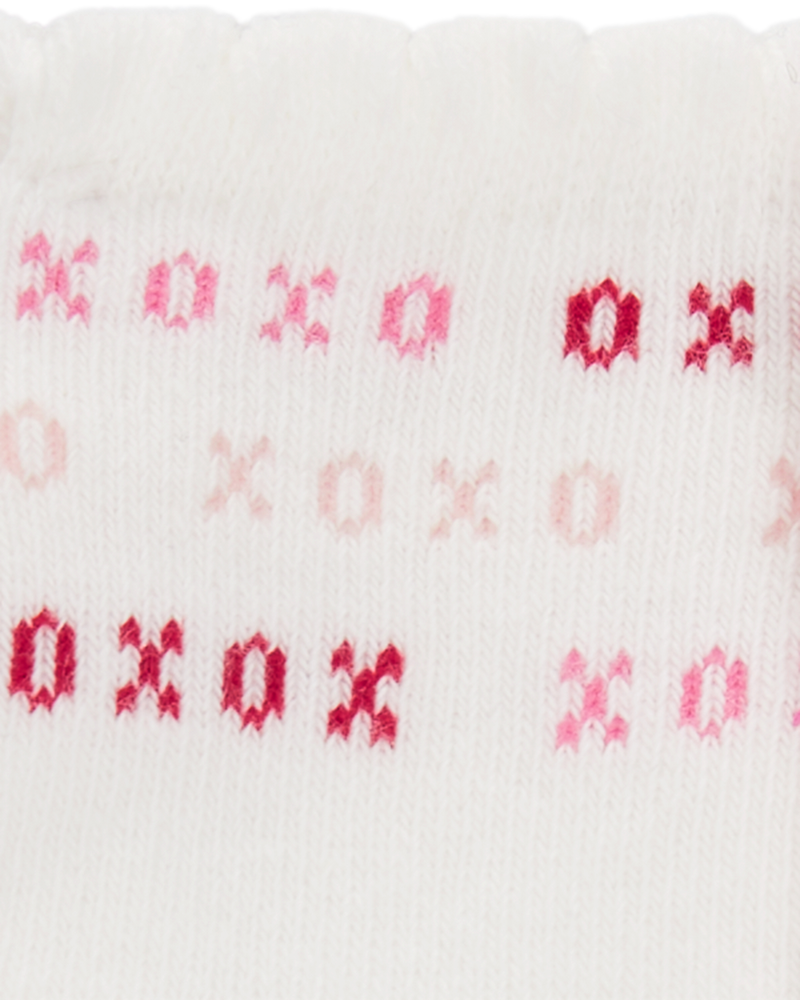 Baby Girl Valentine's Day 3-Pack Socks, image 3 of 5 slides