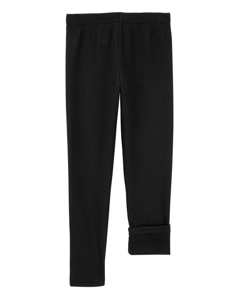 Kid Cozy Ribbed Leggings, image 3 of 5 slides