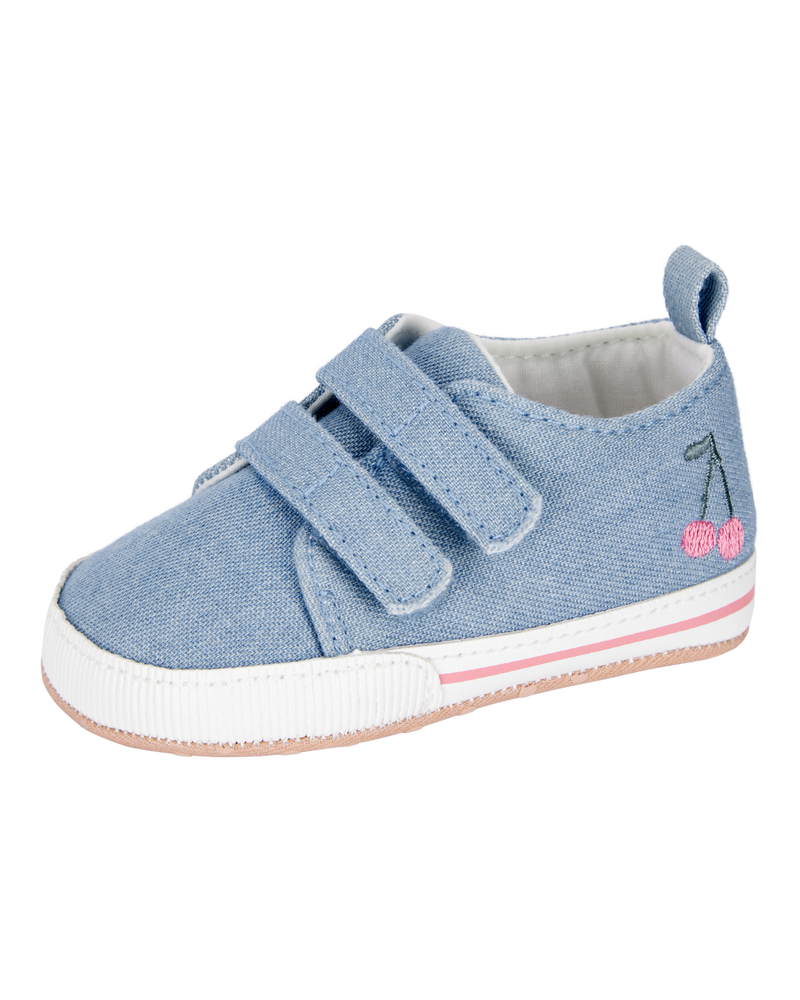 Baby Cherry Sneakers - Blue, image 6 of 7 slides