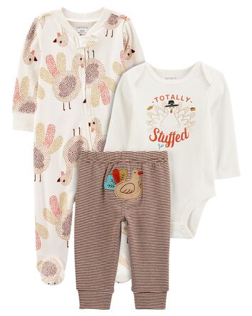 Baby 3-Piece Thanksgiving Bundle, 