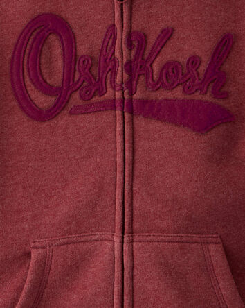 Boys DayDream Fleece Jacket - Red, 