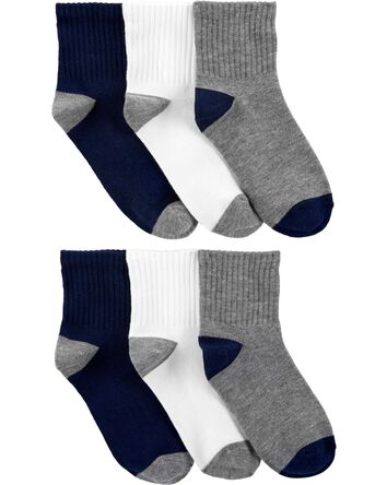 Kid 6-Pack Ankle Socks, 