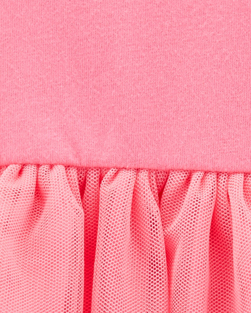 Toddler Tutu Jersey Dress, image 4 of 5 slides