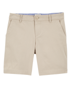 Kid Stretch Chino Shorts, image 1 of 4 slides