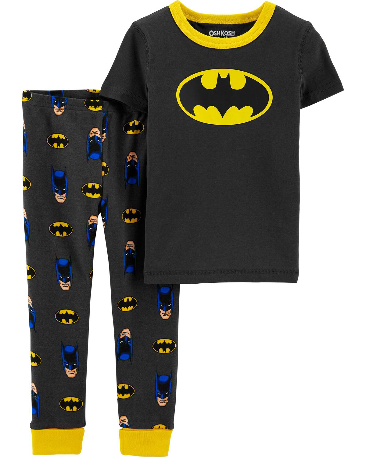 Heather Toddler 2-Piece Batman™ 100% Snug Fit Cotton Pajamas