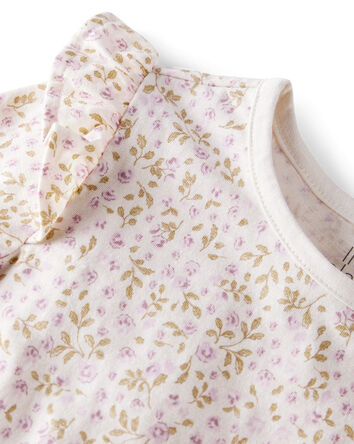 Toddler 
2-Pack Organic Cotton Tees in Botanic Muse Print, 