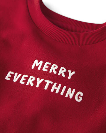 Toddler Merry Everything Pullover Made with Organic Cotton, 
