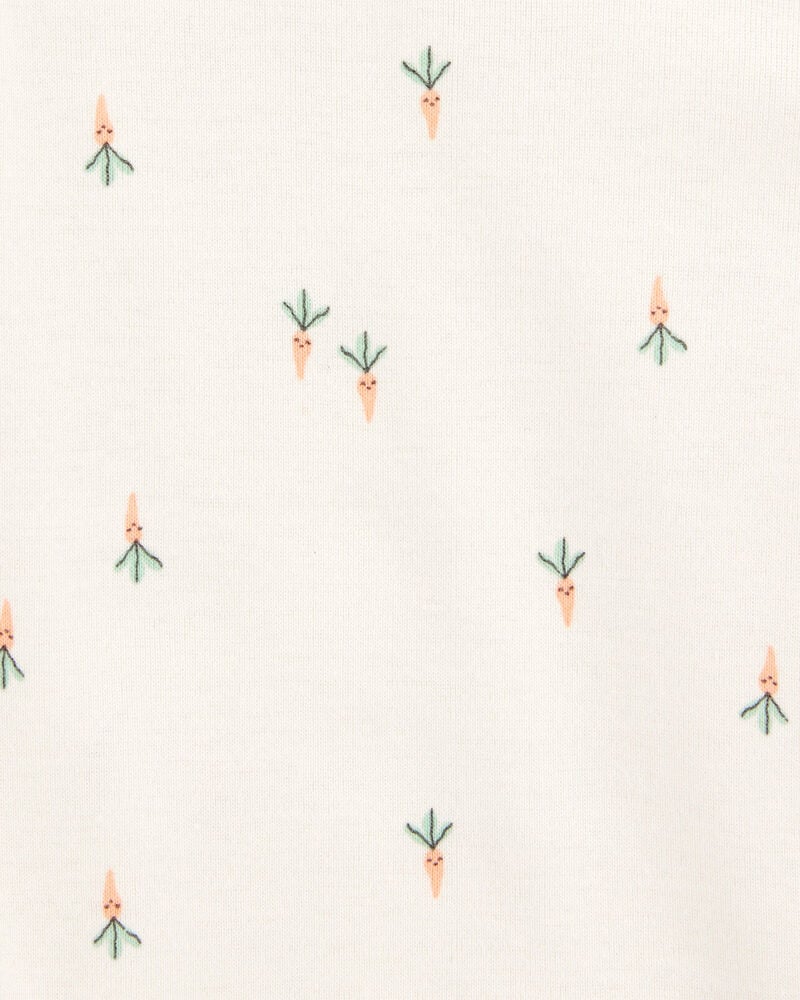 Baby 5-Pack Vegetables Sleeveless Bodysuits - Ivory, image 6 of 7 slides
