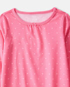 Kid 2-Pack Unicorn Hearts Nightgowns - Pink, image 2 of 5 slides