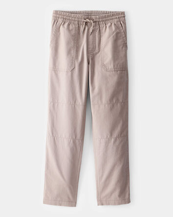 Kid Everyday Pull-On Pants - Taupe, 