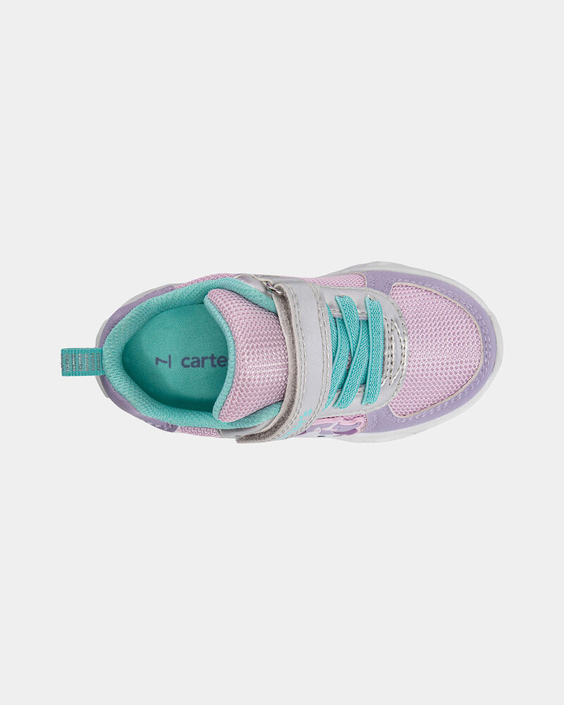 Toddler Girl Unicorn Athletic Sneakers, image 4 of 6 slides