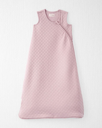 Baby Doubleknit Zip Wearable Blanket Made with Organic Cotton, 