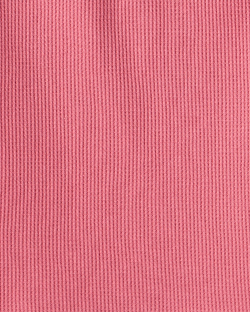 Girls 2-Piece Long-Sleeve Top & Skirt Set - Pink, image 2 of 3 slides