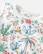 Baby 2-Pack Organic Cotton Rompers, image 2 of 4 slides