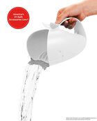 MOBY® Waterfall Bath Rinser - White, image 5 of 13 slides