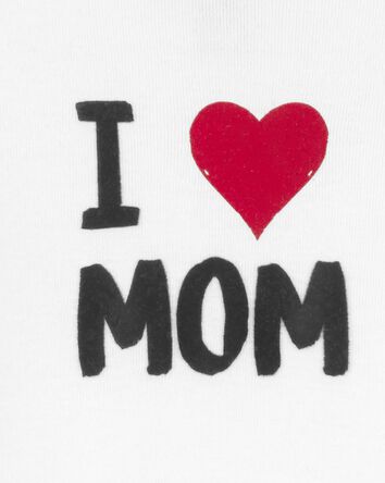 Baby I Love Mom Bodysuit, 