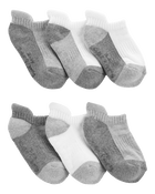 Baby 6-Pack Ankle Socks, image 1 of 2 slides