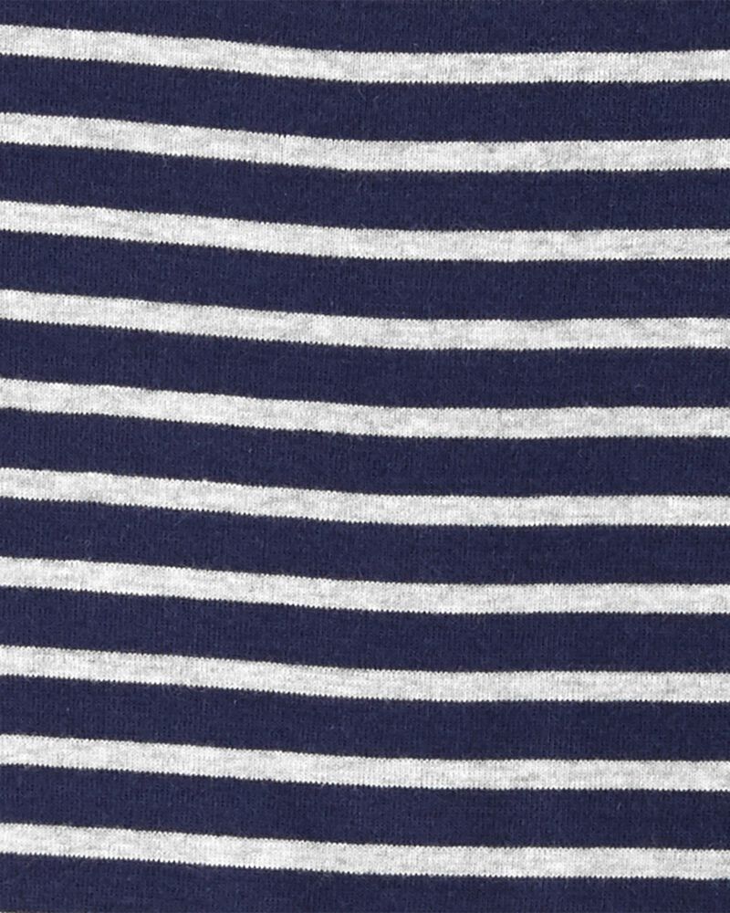 Kid 2-Piece Striped 100% Snug Fit Cotton Pajamas, image 2 of 3 slides