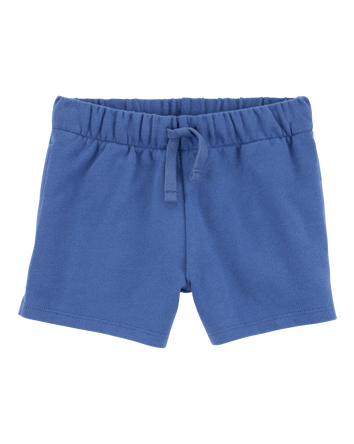 Toddler Girl Pull-On French Terry Shorts - Blue, 