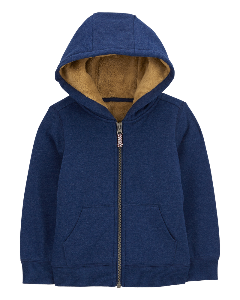 Baby Zip-Up Fleece Hoodie, image 1 of 4 slides