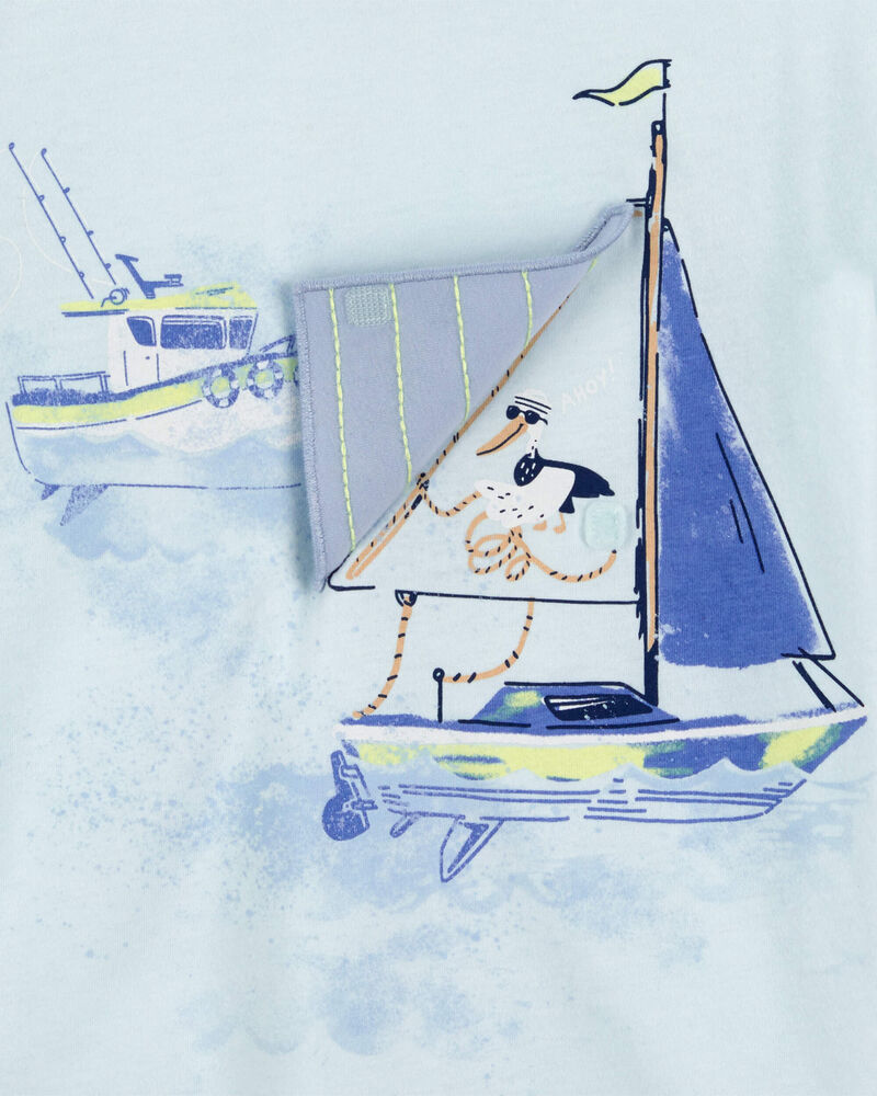 Toddler Sailboat Graphic Tee, image 3 of 4 slides