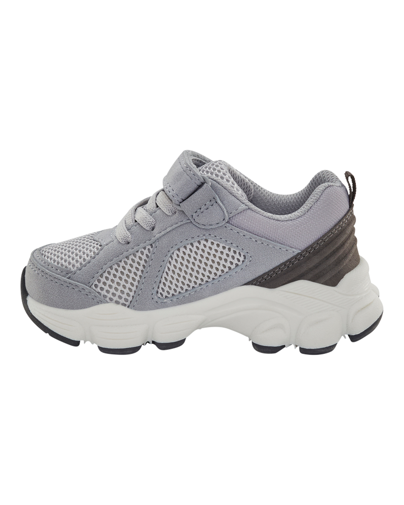 Toddler Athletic Sneakers - Grey, image 6 of 7 slides