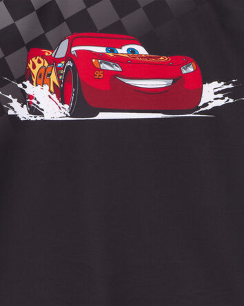 Toddler Disney© Cars Long-Sleeve Rashguard Swim Top - Red, 