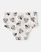 Kid 6-Pack Minnie Mouse Brief Stretch Cotton Underwear, image 2 of 3 slides