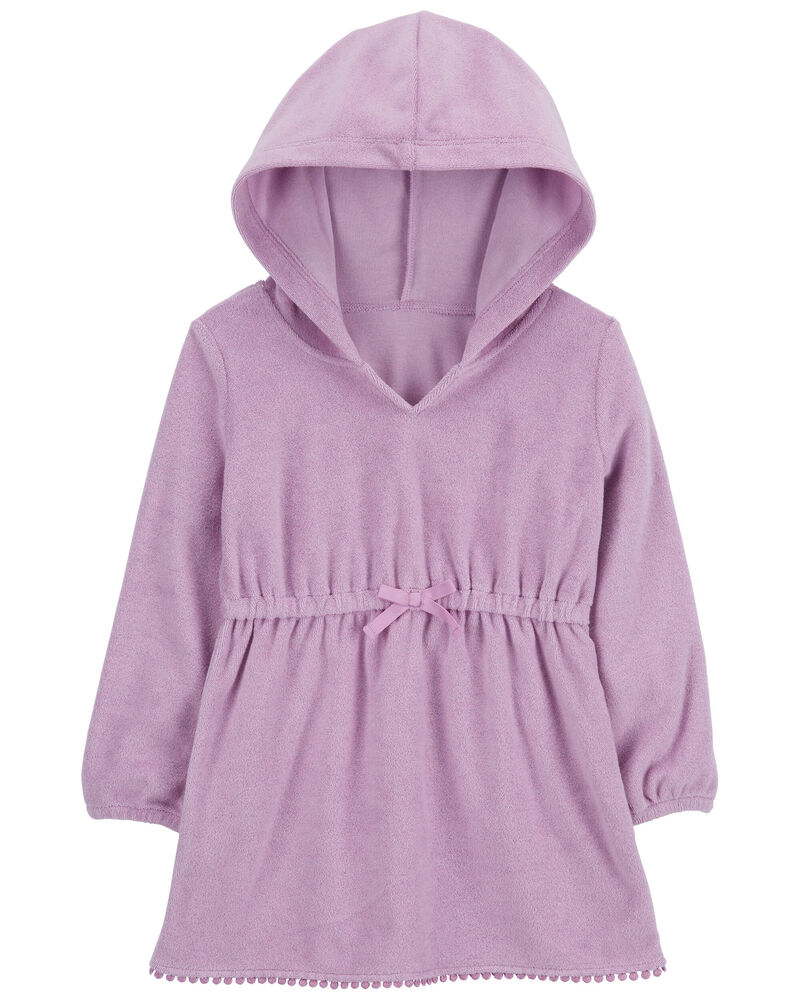 Toddler Terry Hooded Swimsuit Cover-Up, image 1 of 3 slides