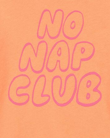 Toddler Boy No Nap Club Short-Sleeve Graphic Tee - Orange, 