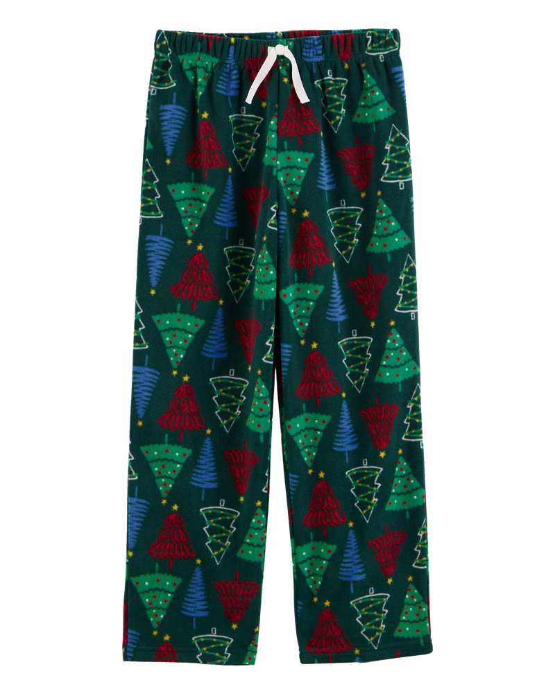 Kid 2-Piece Thermal Pajama Top & Fleece Pant Pajamas, image 4 of 6 slides