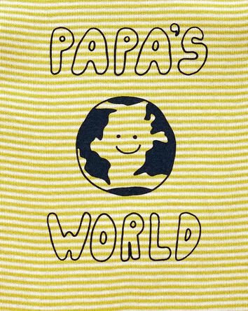 Baby Papa Long-Sleeve Bodysuit, 